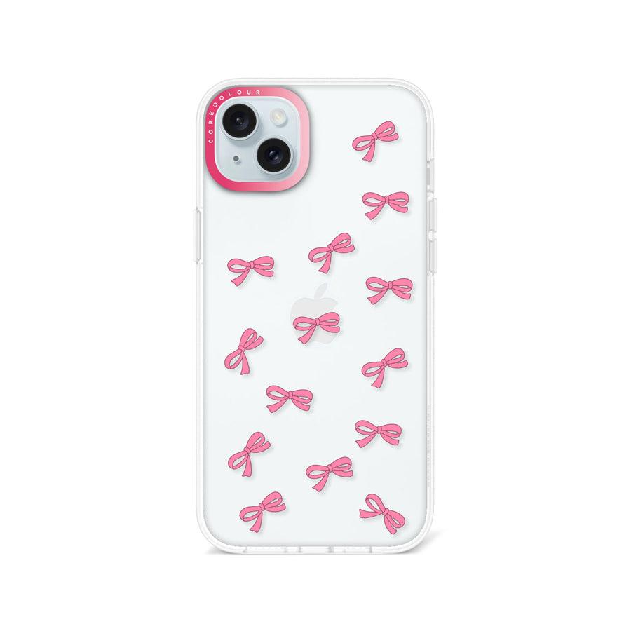 iPhone 14 Plus Pink Ribbon Mini Phone Case - CORECOLOUR AU