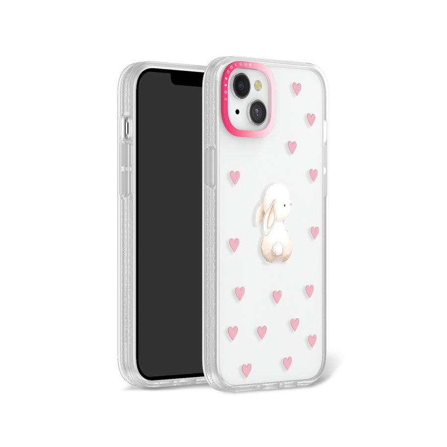 iPhone 14 Plus Rabbit Heart Phone Case - CORECOLOUR AU