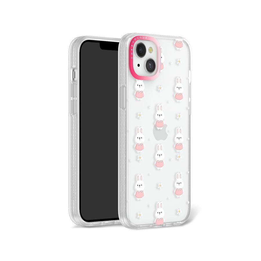 iPhone 14 Plus Rabbit in Pink Phone Case - CORECOLOUR AU