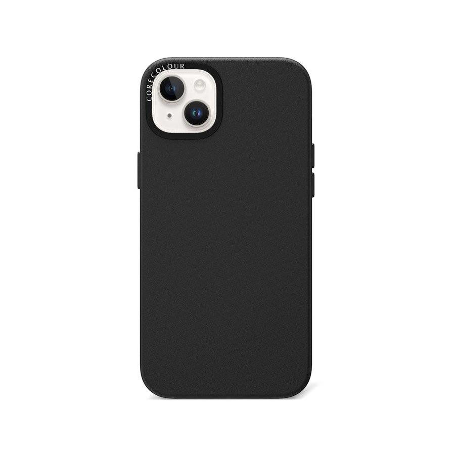 iPhone 14 Plus Solid Black Phone Case - CORECOLOUR AU
