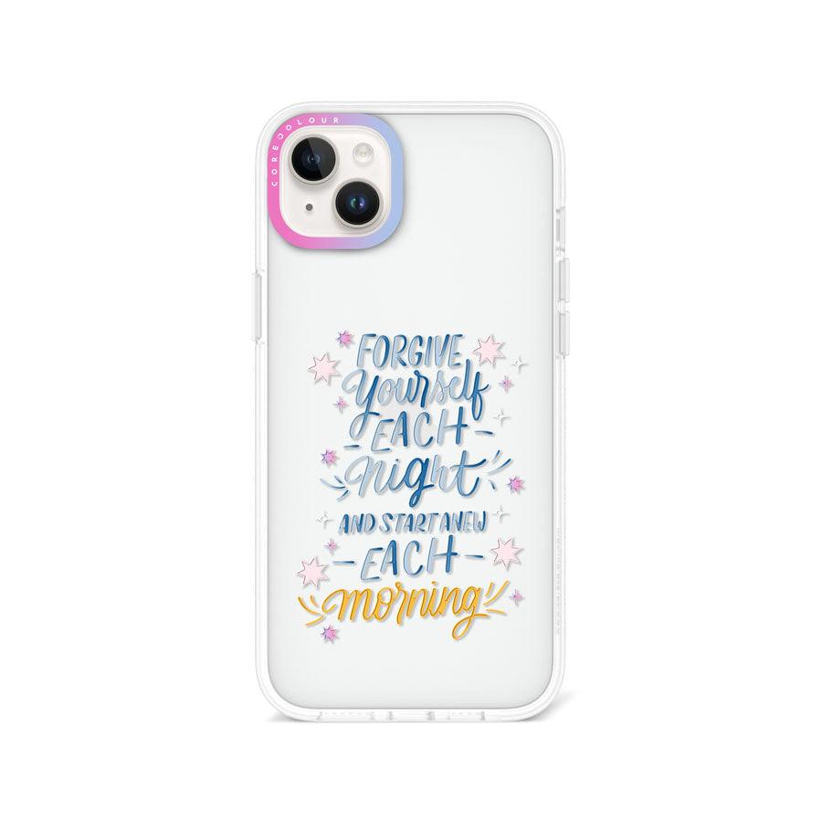 iPhone 14 Plus Start New Each Morning Phone Case - CORECOLOUR AU