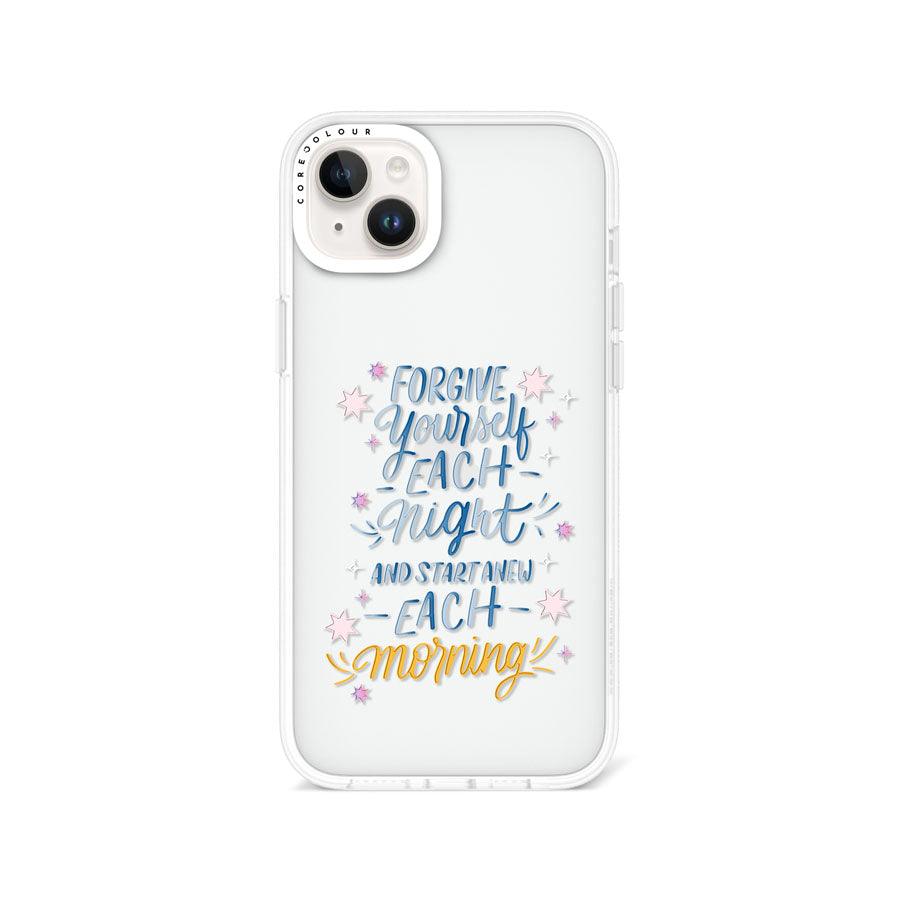 iPhone 14 Plus Start New Each Morning Phone Case - CORECOLOUR AU