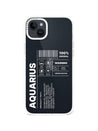 iPhone 14 Plus Warning Aquarius Phone Case - CORECOLOUR AU