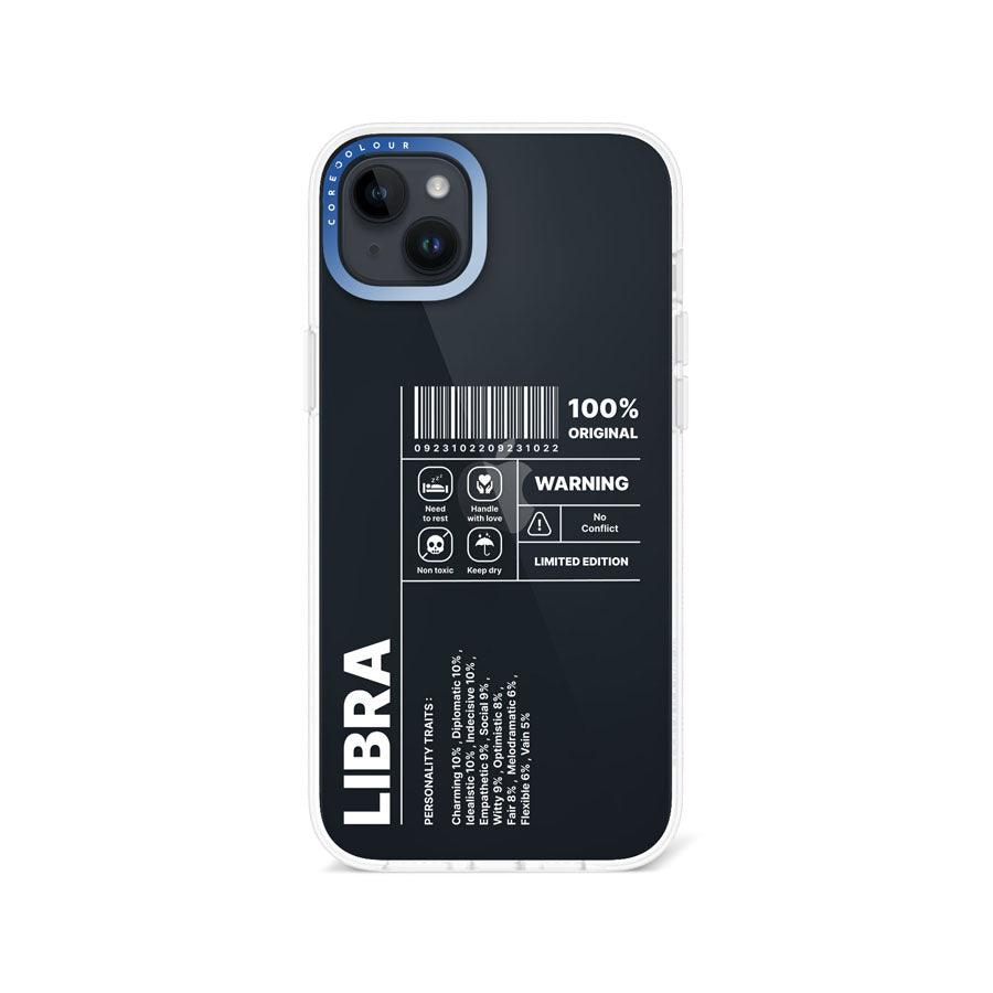 iPhone 14 Plus Warning Libra Phone Case - CORECOLOUR AU
