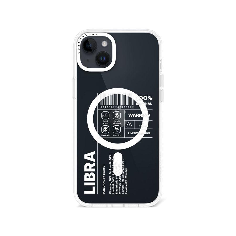iPhone 14 Plus Warning Libra Phone Case MagSafe Compatible - CORECOLOUR AU