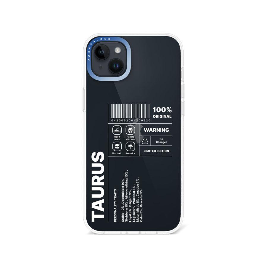 iPhone 14 Plus Warning Taurus Phone Case - CORECOLOUR AU