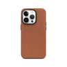 iPhone 14 Pro Brown Genuine Leather Phone Case - CORECOLOUR AU
