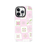 iPhone 14 Pro Cherry Blossom Checker Phone Case - CORECOLOUR AU