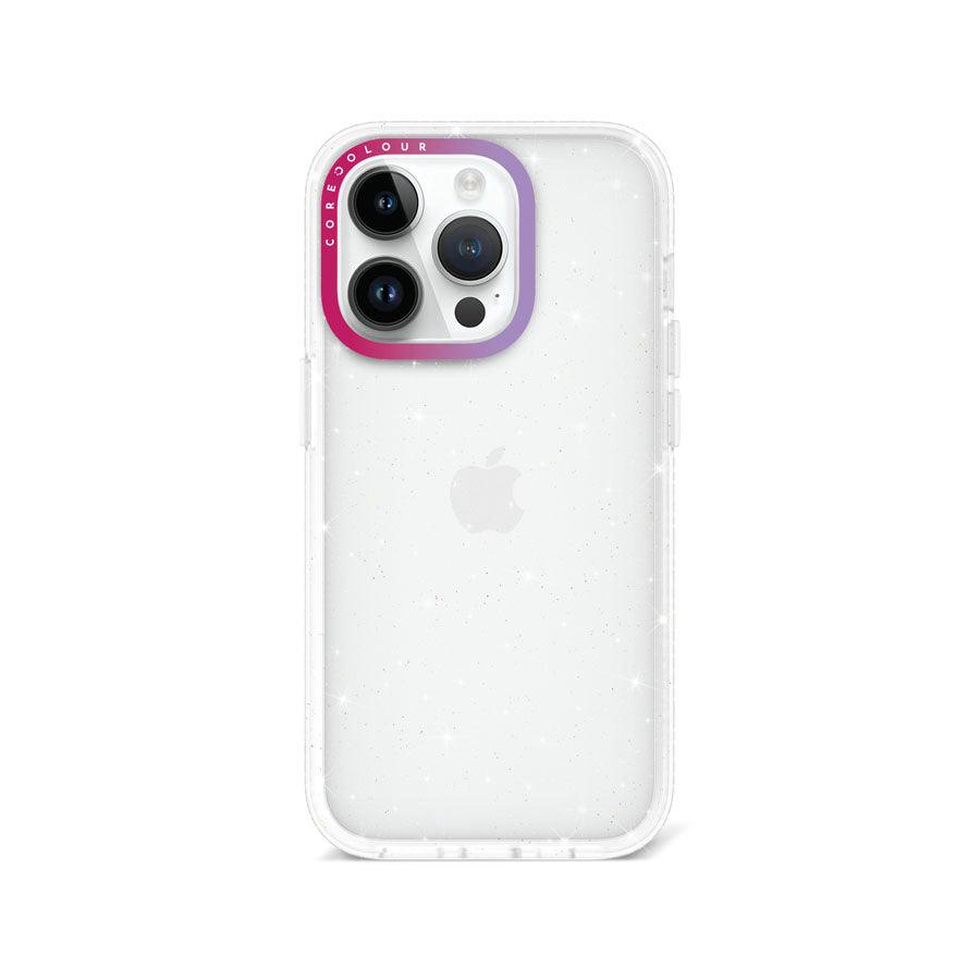 iPhone 14 Pro Clear Glitter Phone Case - CORECOLOUR AU