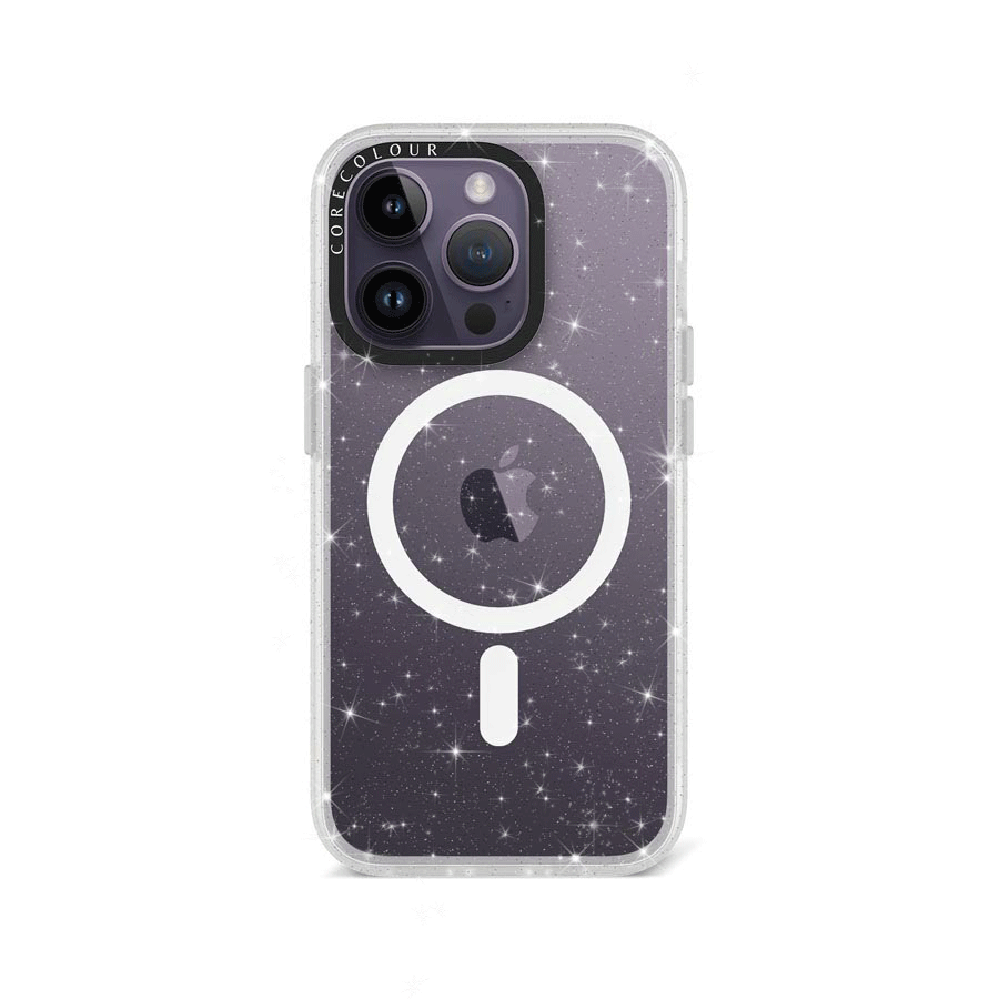 iPhone 14 Pro Clear Glitter Phone Case MagSafe Compatible - CORECOLOUR AU