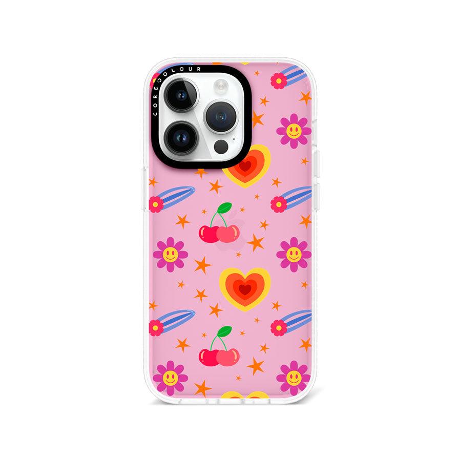iPhone 14 Pro Happy Vibes Phone Case - CORECOLOUR AU