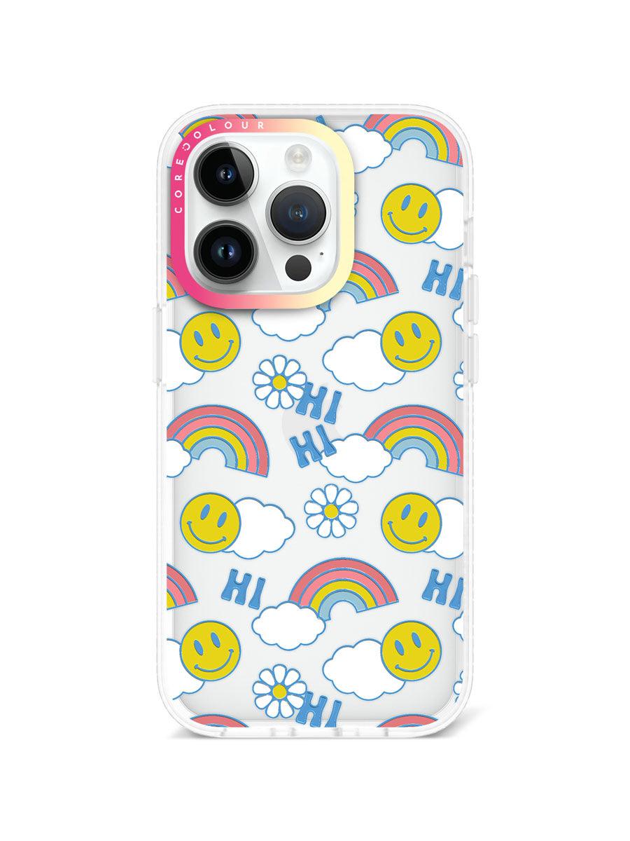 iPhone 14 Pro Hi There! Rainbow Phone Case - CORECOLOUR AU
