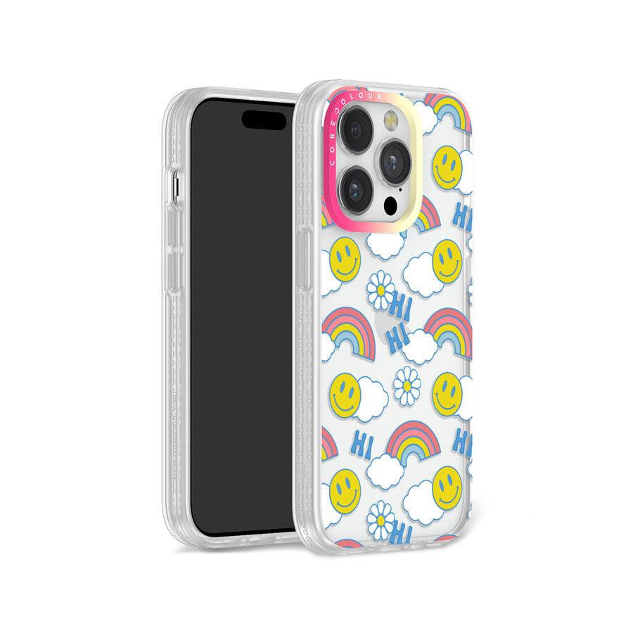iPhone 14 Pro Hi There! Rainbow Phone Case Magsafe Compatible - CORECOLOUR AU