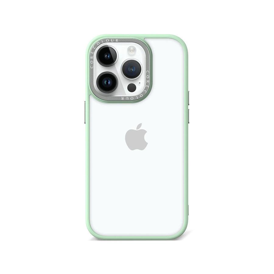 iPhone 14 Pro Hint of Mint Clear Phone Case - CORECOLOUR AU