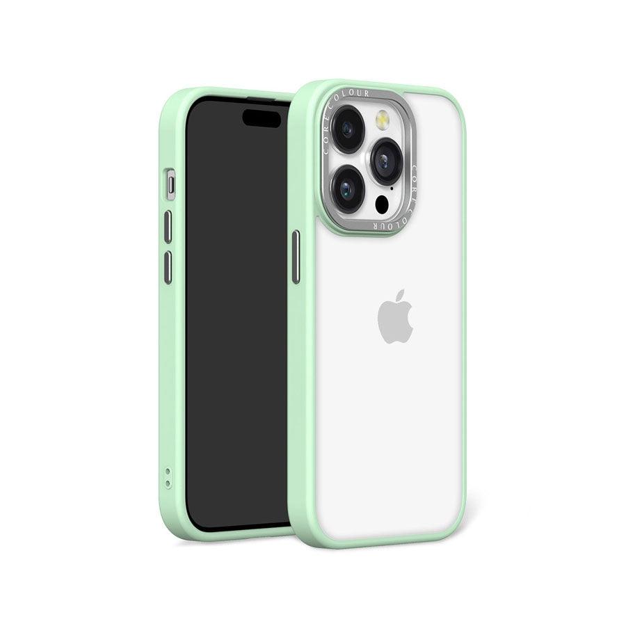 iPhone 14 Pro Hint of Mint Clear Phone Case - CORECOLOUR AU