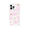 iPhone 14 Pro Max Cherry Blossom Checker Phone Case - CORECOLOUR AU