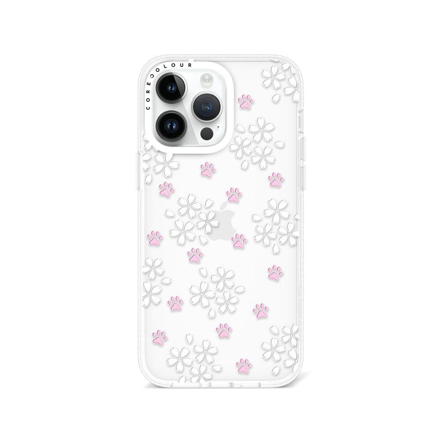 iPhone 14 Pro Max Cherry Blossom Paw Phone Case - CORECOLOUR AU