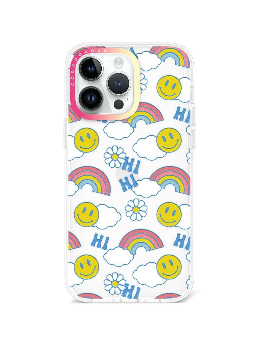 iPhone 14 Pro Max Hi There! Rainbow Phone Case - CORECOLOUR AU