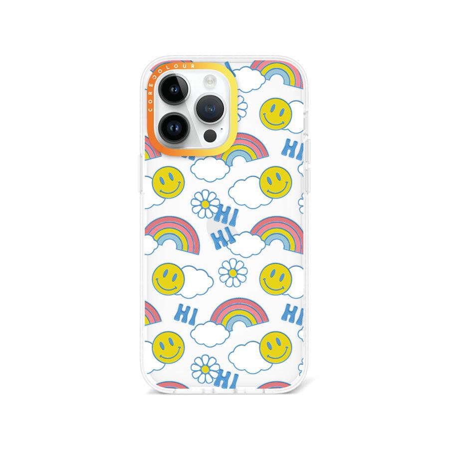 iPhone 14 Pro Max Hi There! Rainbow Phone Case - CORECOLOUR AU