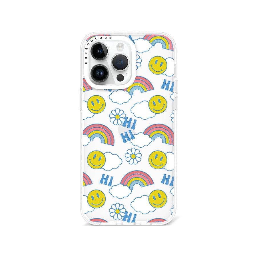 iPhone 14 Pro Max Hi There! Rainbow Phone Case - CORECOLOUR AU