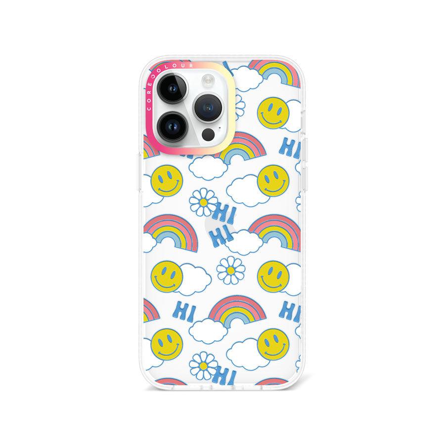 iPhone 14 Pro Max Hi There! Rainbow Phone Case - CORECOLOUR AU