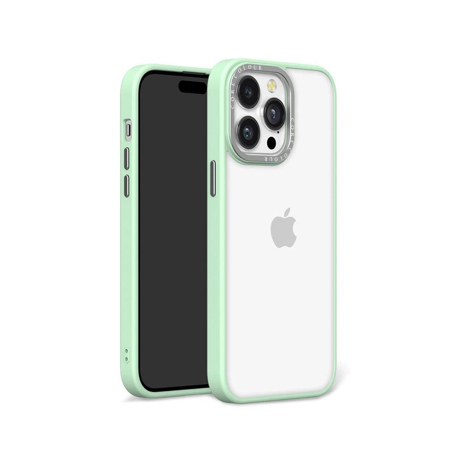 iPhone 14 Pro Max Hint of Mint Clear Phone Case - CORECOLOUR AU