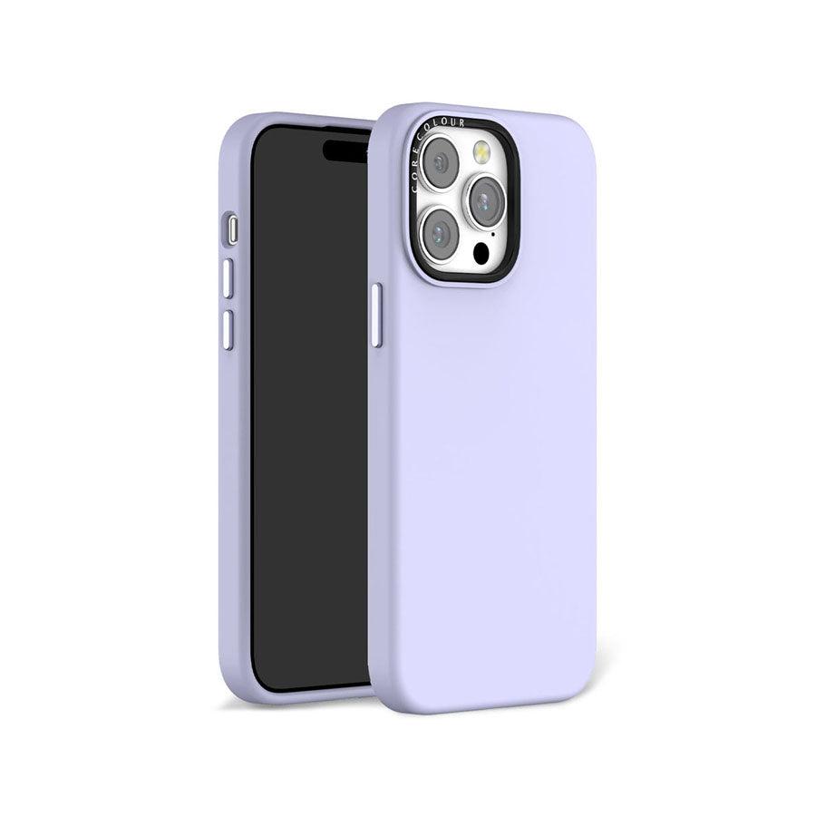 iPhone 14 Pro Max Lady Lavender Silicone Phone Case - CORECOLOUR AU