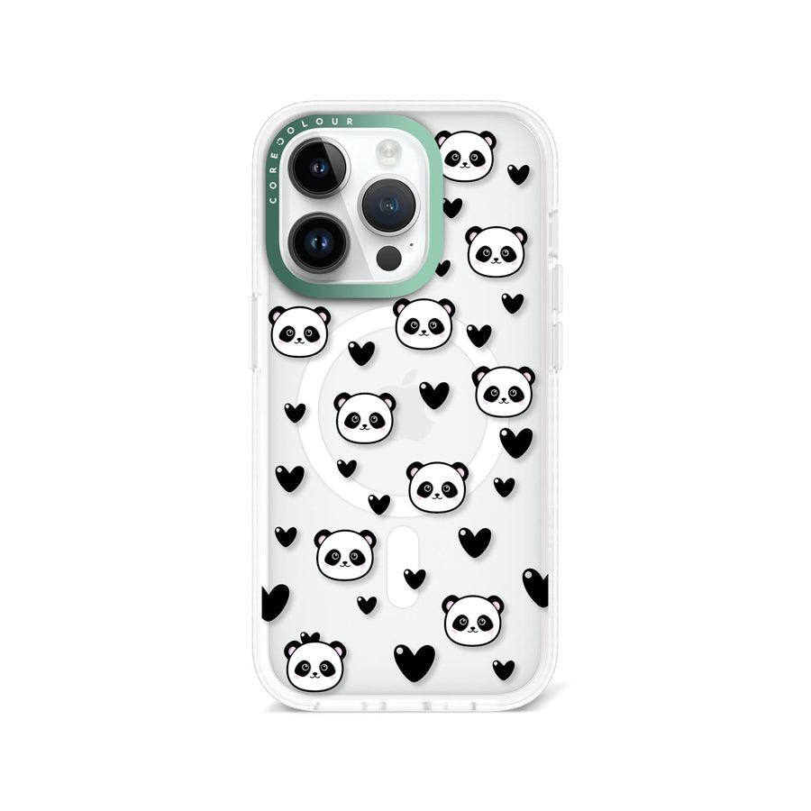 iPhone 14 Pro Max Panda Heart Phone Case MagSafe Compatible - CORECOLOUR AU