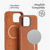 iPhone 14 Pro Max Pink Genuine Leather Phone Case - CORECOLOUR AU
