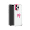 iPhone 14 Pro Max Pink Ribbon Bow Phone Case - CORECOLOUR AU