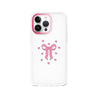 iPhone 14 Pro Max Pink Ribbon Heart Phone Case - CORECOLOUR AU