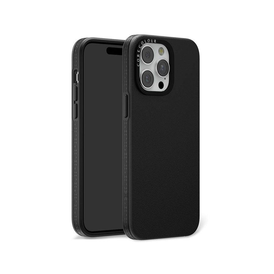 iPhone 14 Pro Max Solid Black Phone Case - CORECOLOUR AU