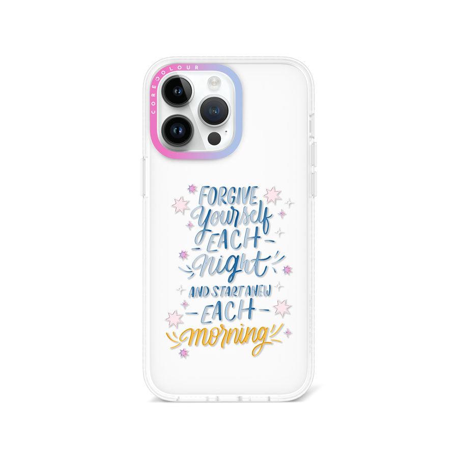 iPhone 14 Pro Max Start New Each Morning Phone Case - CORECOLOUR AU