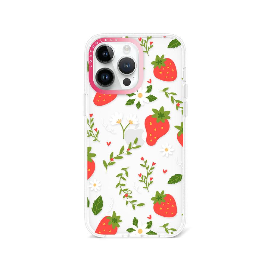 iPhone 14 Pro Max Strawberry Flower Phone Case - CORECOLOUR AU