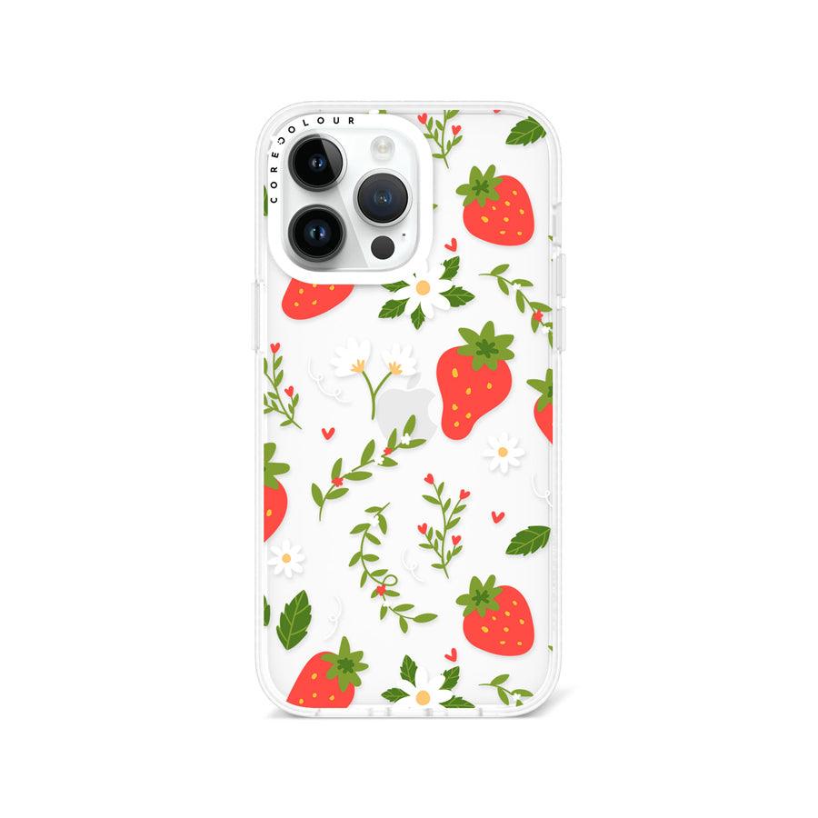 iPhone 14 Pro Max Strawberry Flower Phone Case - CORECOLOUR AU