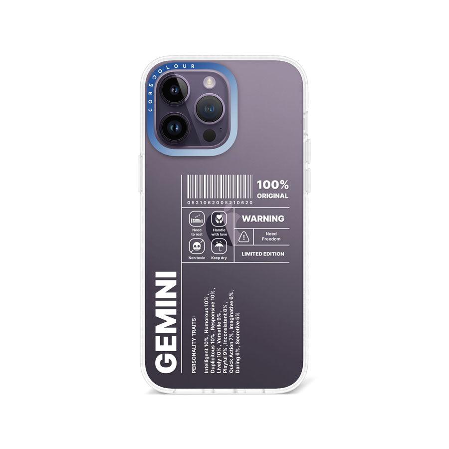 iPhone 14 Pro Max Warning Gemini Phone Case - CORECOLOUR AU