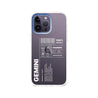 iPhone 14 Pro Max Warning Gemini Phone Case - CORECOLOUR AU