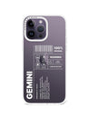 iPhone 14 Pro Max Warning Gemini Phone Case - CORECOLOUR AU