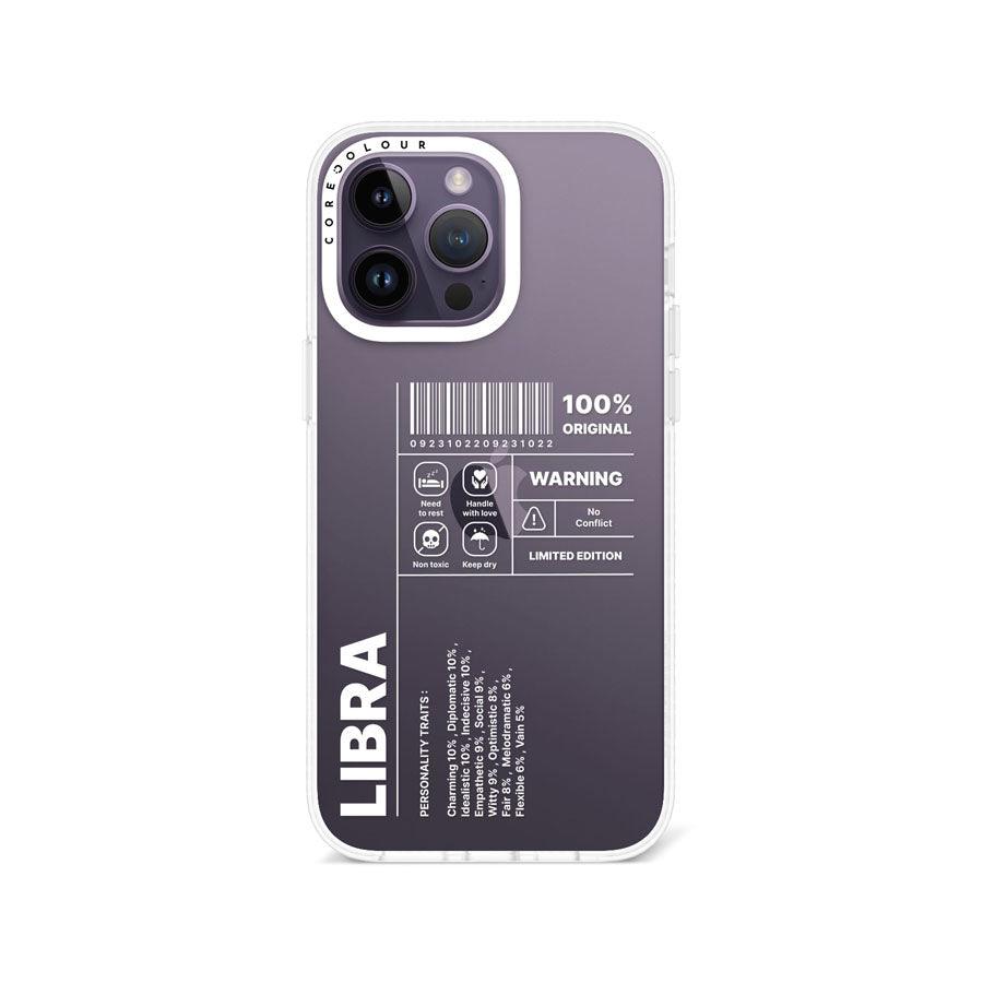 iPhone 14 Pro Max Warning Libra Phone Case - CORECOLOUR AU