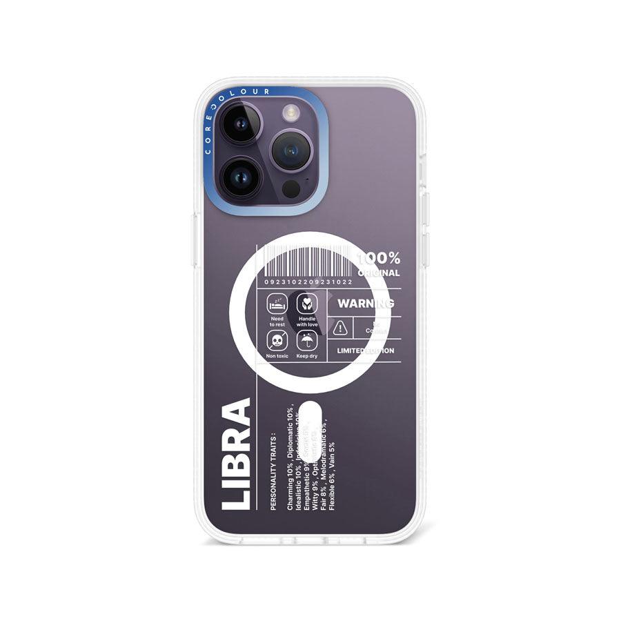 iPhone 14 Pro Max Warning Libra Phone Case MagSafe Compatible - CORECOLOUR AU