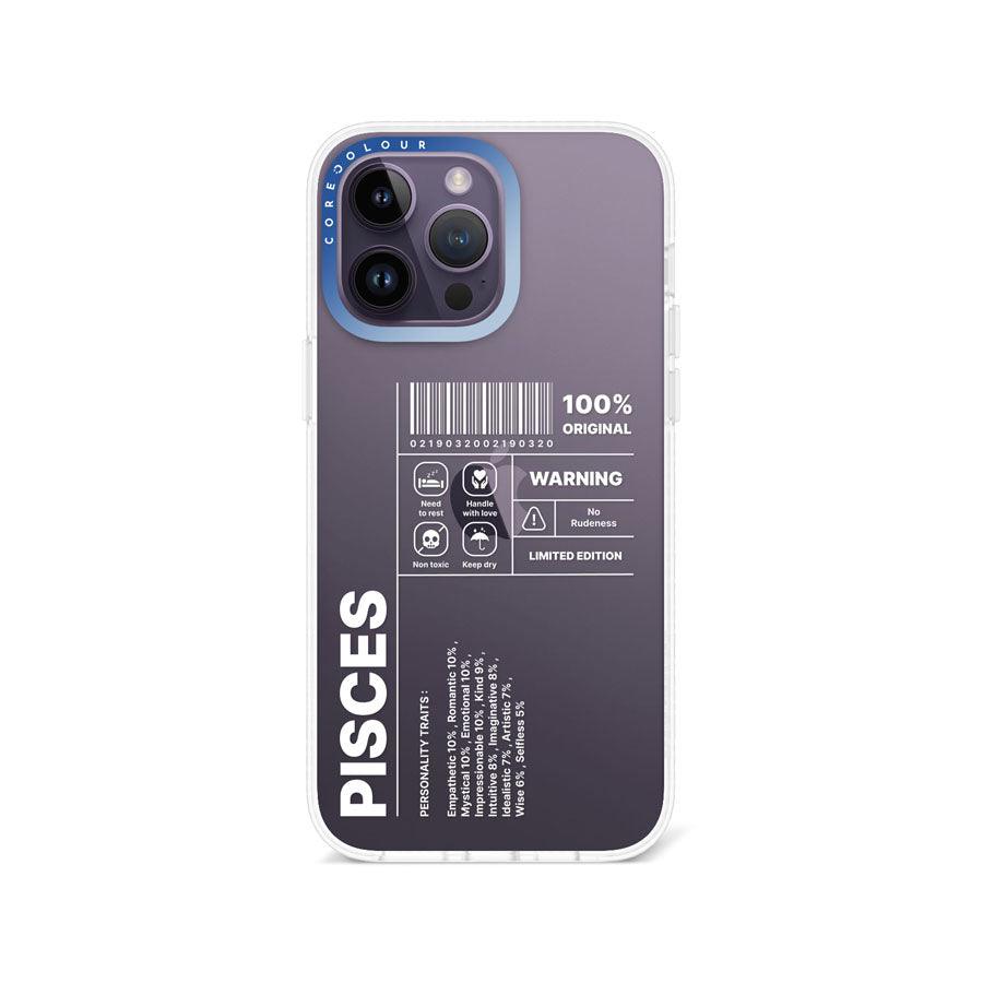 iPhone 14 Pro Max Warning Pisces Phone Case - CORECOLOUR AU