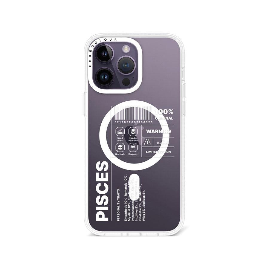 iPhone 14 Pro Max Warning Pisces Phone Case MagSafe Compatible - CORECOLOUR AU