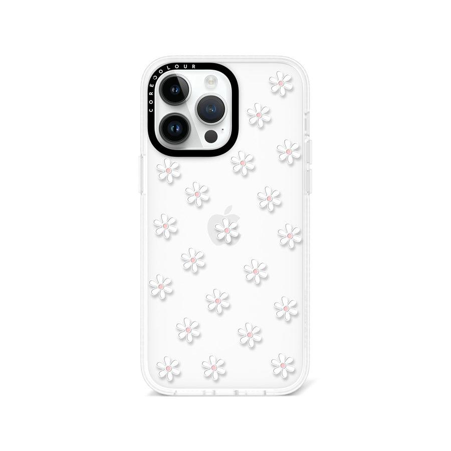 iPhone 14 Pro Max White Flower Mini Phone Case - CORECOLOUR AU