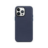 iPhone 14 Pro Navy Genuine Leather Phone Case - CORECOLOUR AU