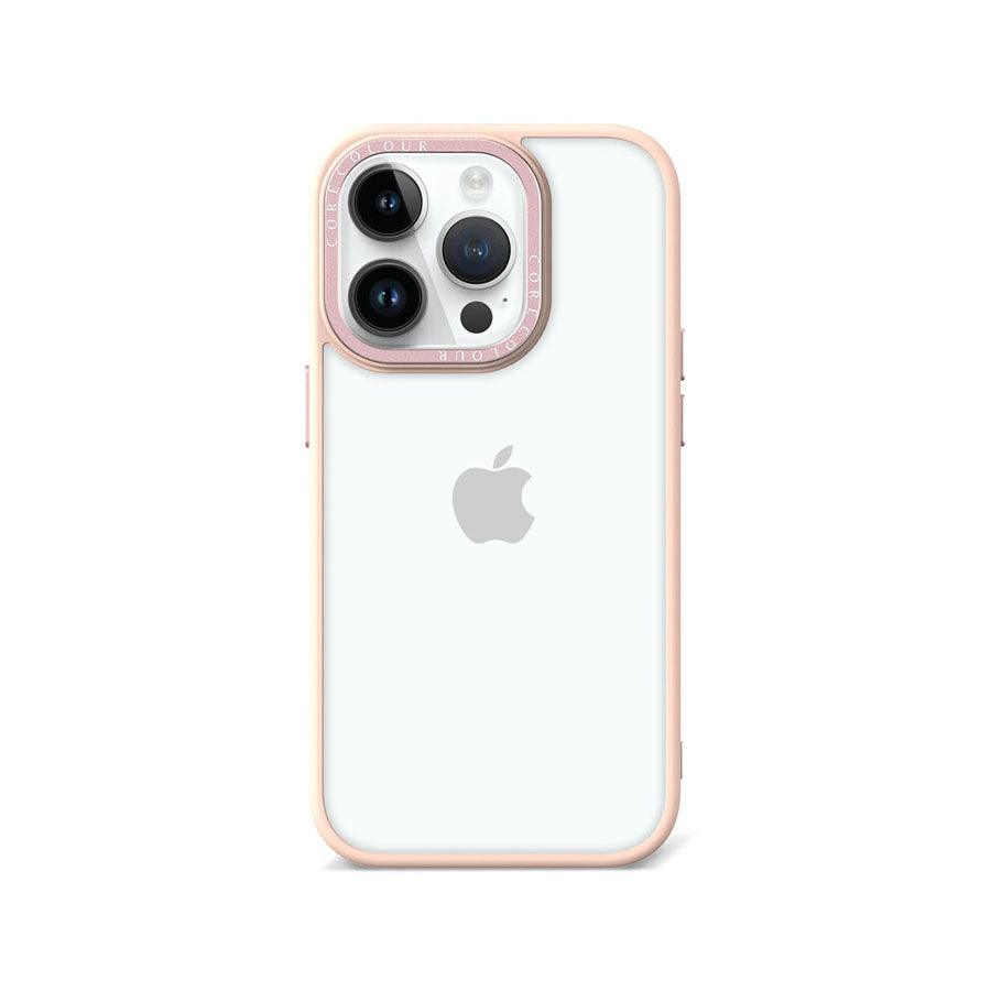 iPhone 14 Pro Pink Lemonade Clear Phone Case - CORECOLOUR AU