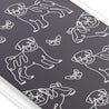 iPhone 14 Pro Pug Minimal Line Phone Case - CORECOLOUR AU