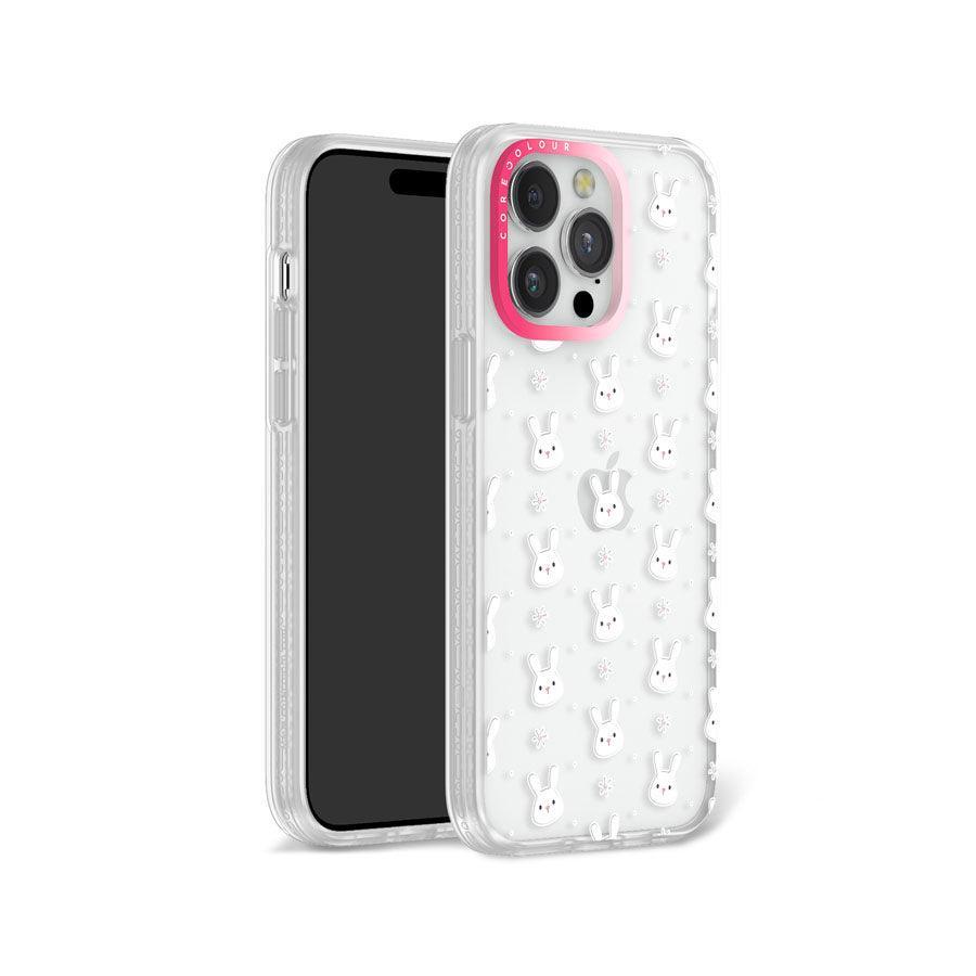 iPhone 14 Pro Rabbit and Flower Phone Case MagSafe Compatible - CORECOLOUR AU