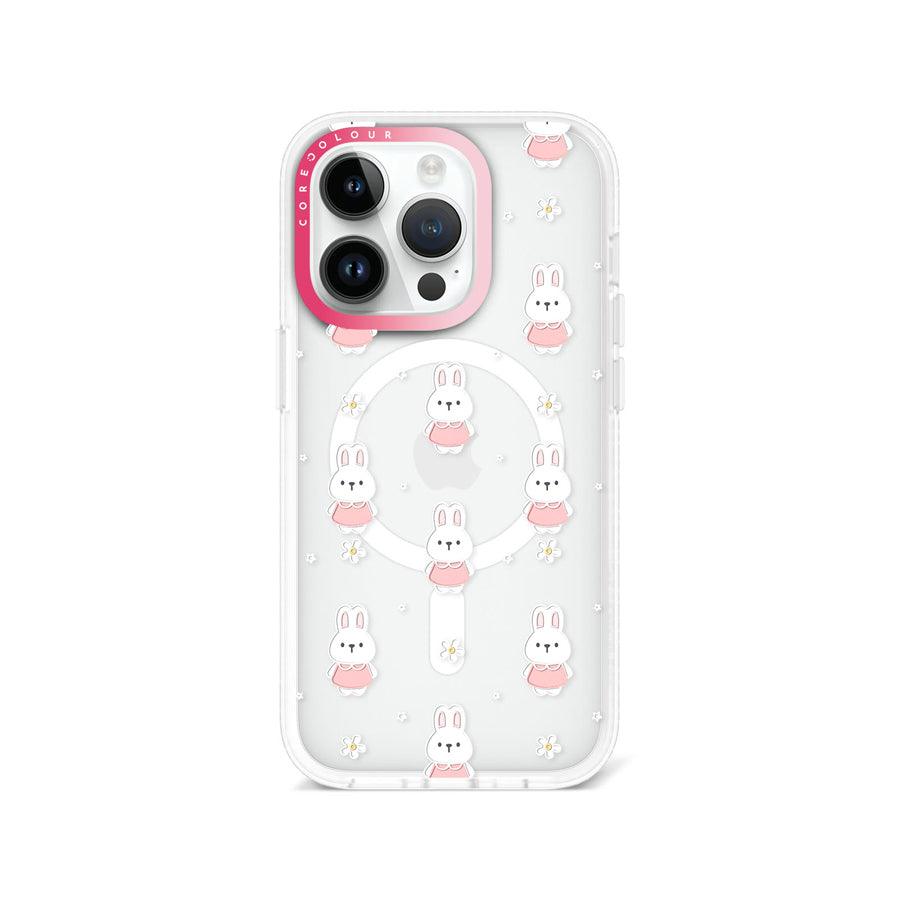 iPhone 14 Pro Rabbit in Pink Phone Case MagSafe Compatible - CORECOLOUR AU