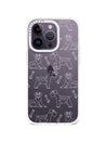 iPhone 14 Pro Schnauzer Minimal Line Phone Case - CORECOLOUR AU