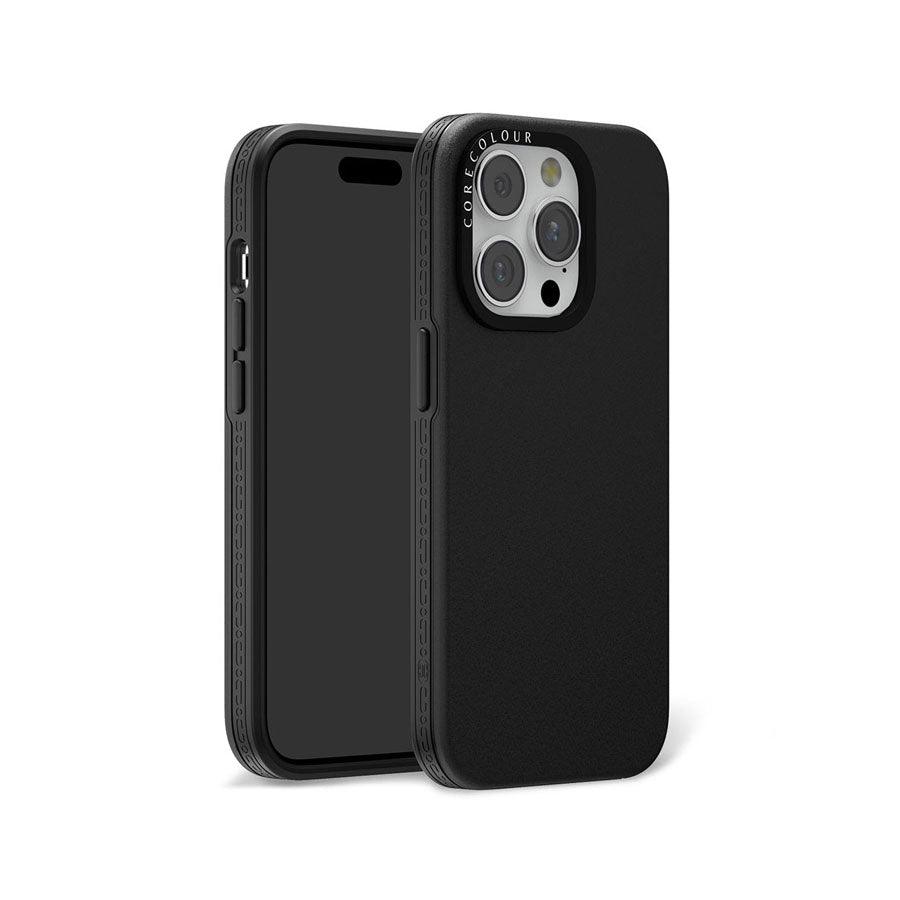 iPhone 14 Pro Solid Black Phone Case - CORECOLOUR AU